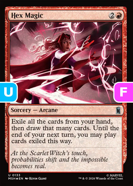 Hex Magic MSH Sorcery Arcane *Foil* NM