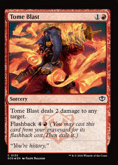Tome Blast SOS Sorcery  *Foil* NM