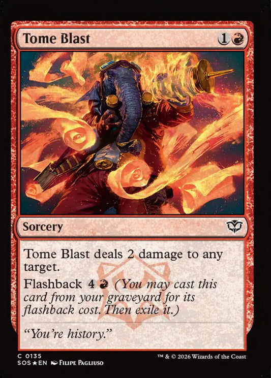 Tome Blast SOS Sorcery  *Foil* NM