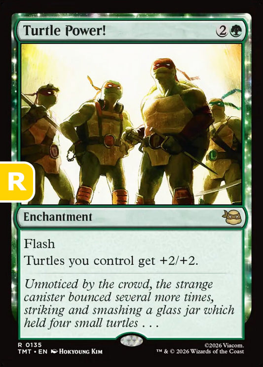 Turtle Power! TMT Enchantment  NM