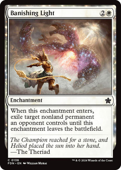 Banishing Light FDN Enchantment  NM