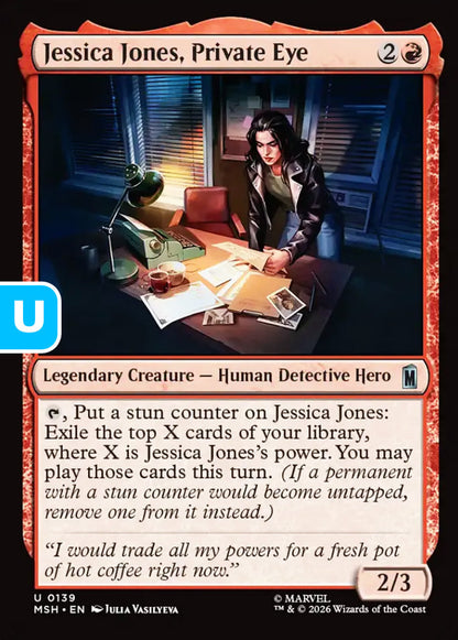 Jessica Jones, Private Eye MSH Legendary Creature Human Detective Hero NM