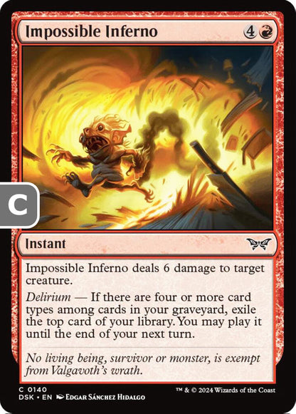 Impossible Inferno DSK Instant  NM
