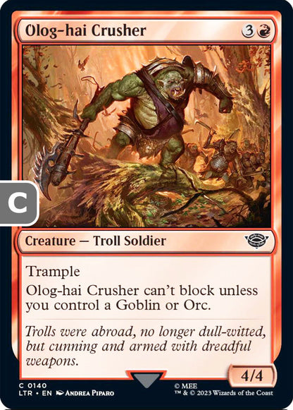 Olog-Hai Crusher LTR Creature  NM