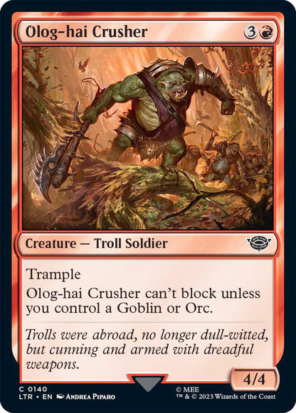 Olog-Hai Crusher LTR Creature  NM
