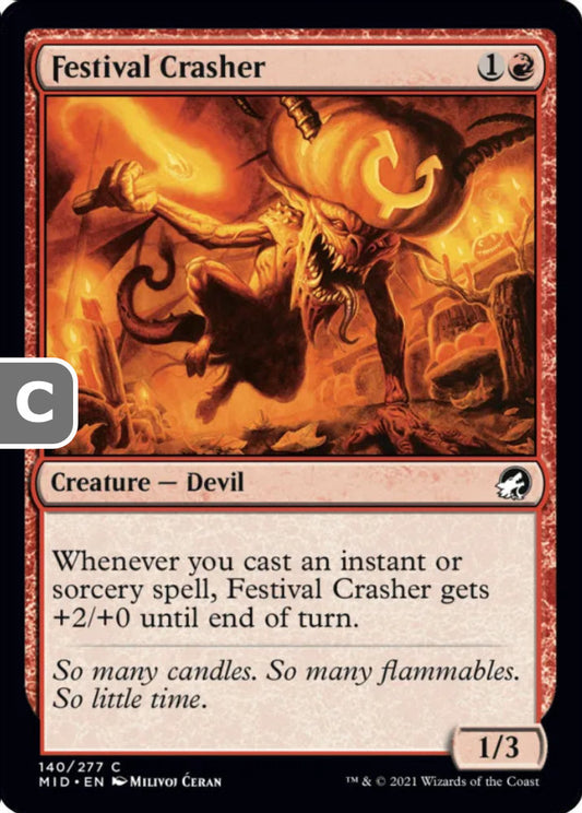 Festival Crasher MID Creature Devil NM