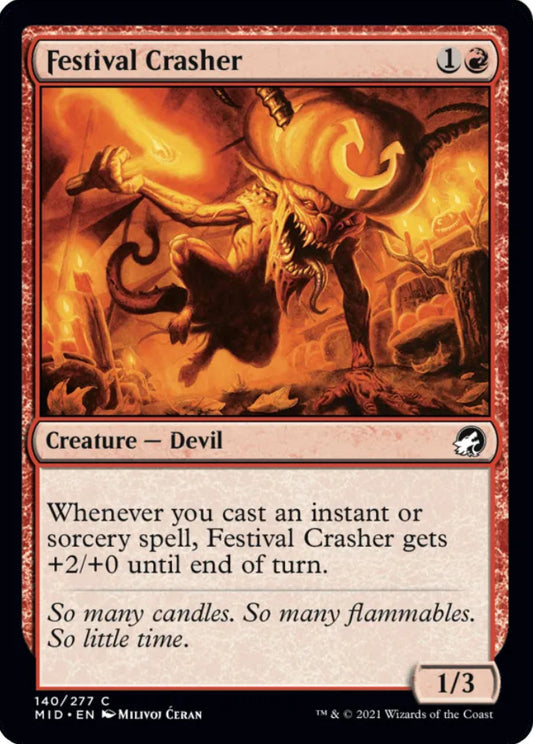 Festival Crasher MID Creature Devil NM