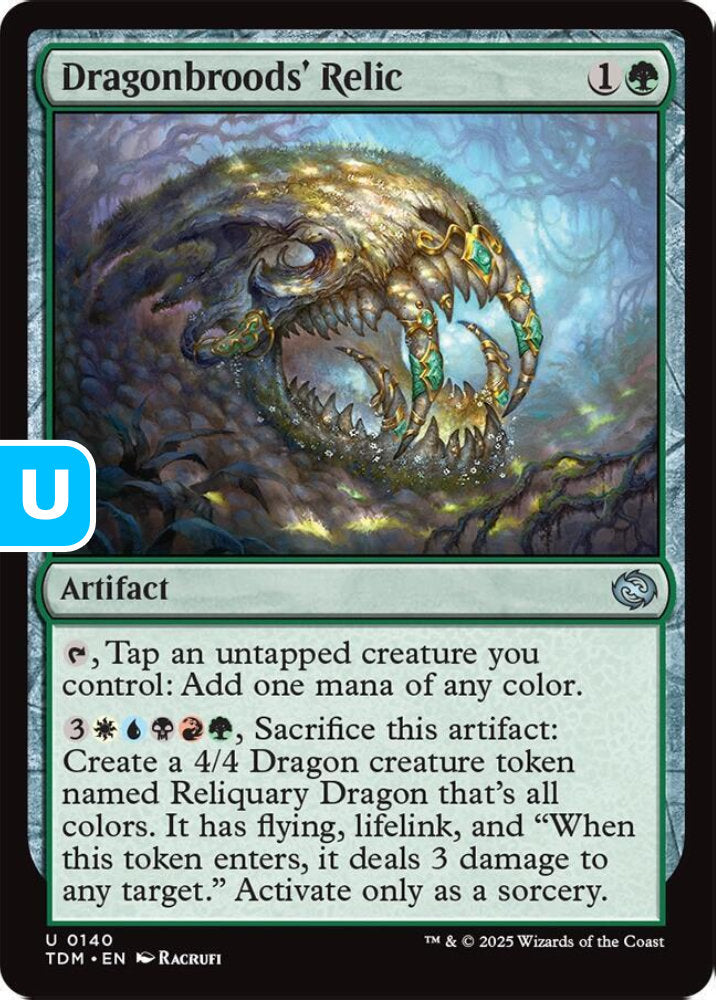 Dragonbroods Relic TDM Artifact  NM