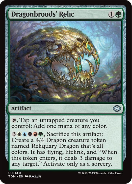 Dragonbroods Relic TDM Artifact  NM