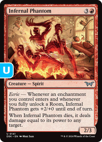 Infernal Phantom DSK Creature Spirit NM