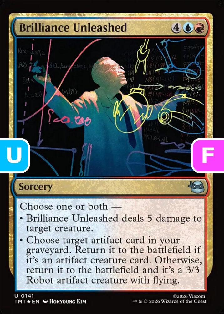 Brilliance Unleashed TMT Sorcery  *Foil* NM