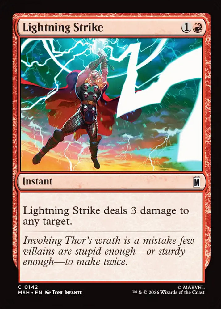 Lightning Strike MSH Instant  NM