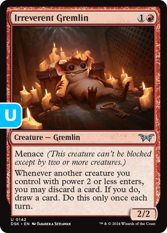 Irreverent Gremlin DSK Creature Gremlin NM