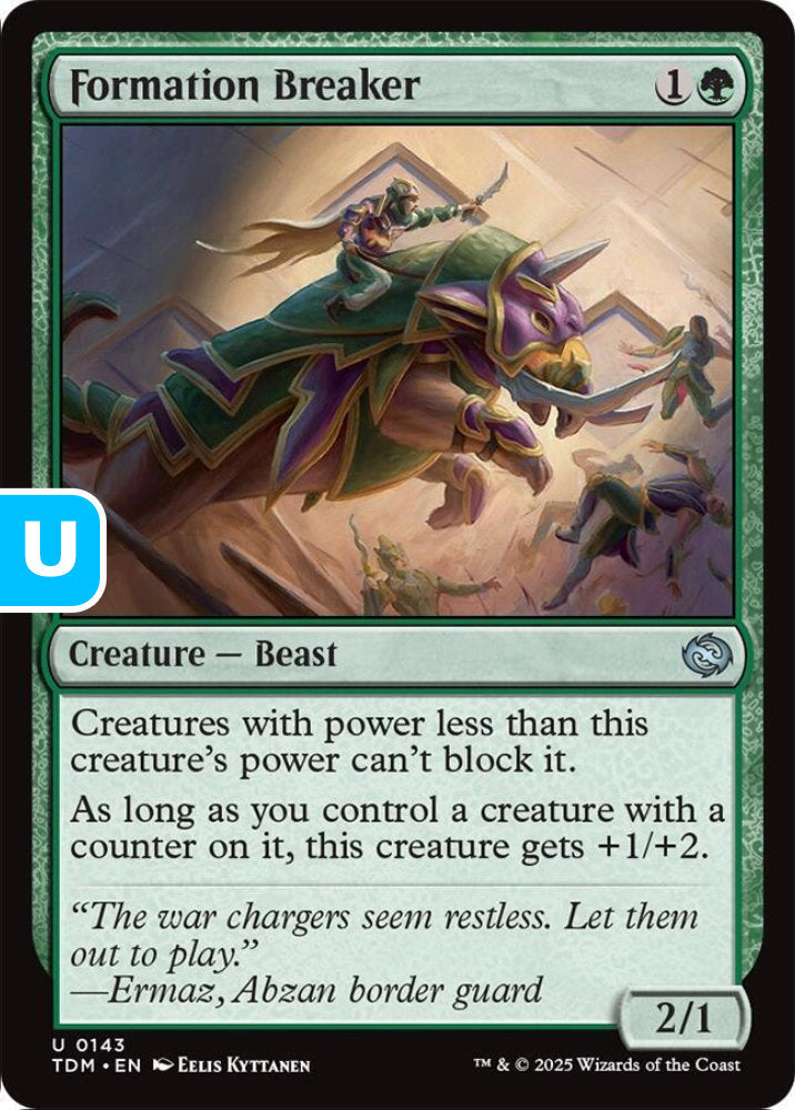 Formation Breaker TDM Creature Beast NM