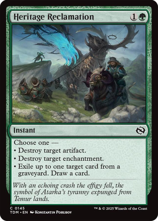 Heritage Reclamation TDM Instant  NM