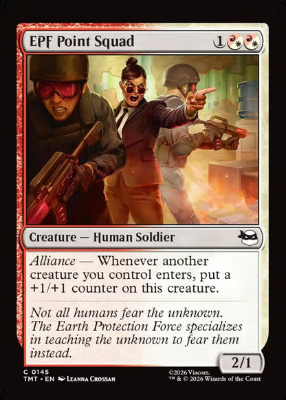 EPF Point Squad TMT Creature Human Soldier NM