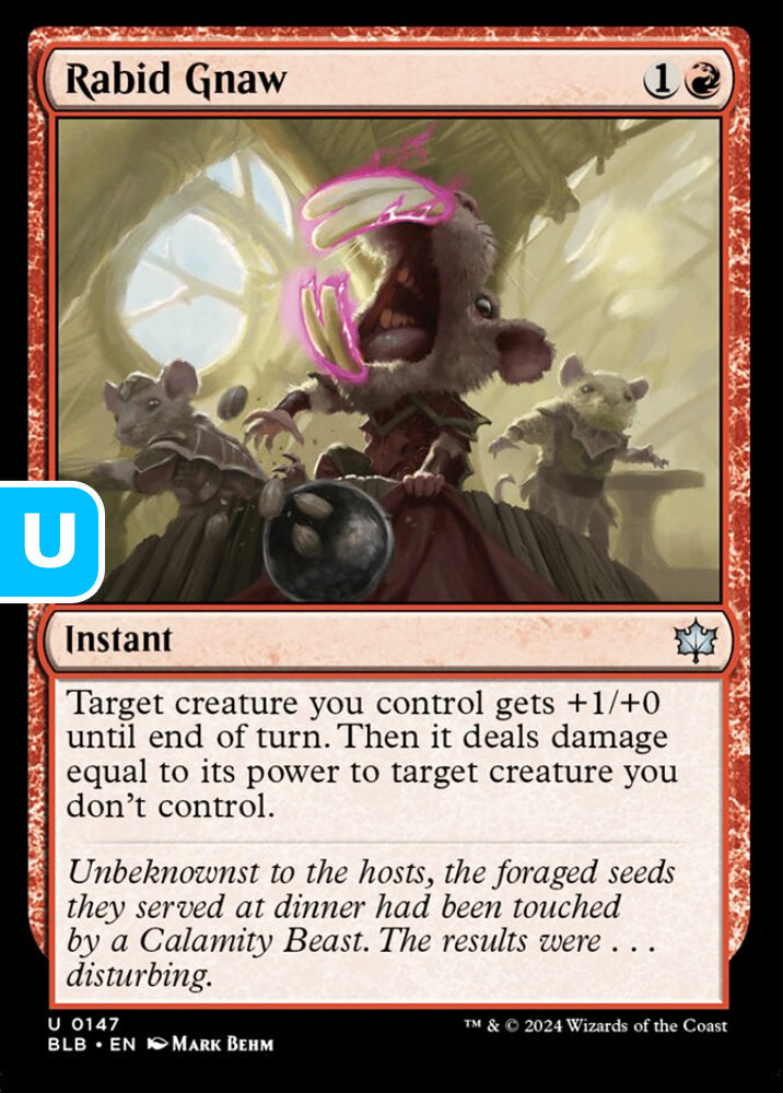 Rabid Gnaw BLB Instant  NM