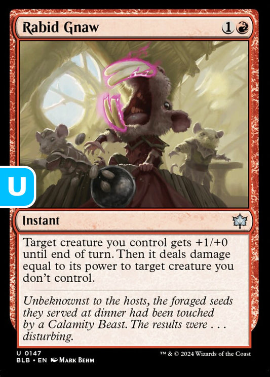 Rabid Gnaw BLB Instant  NM