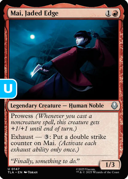 Mai Jaded Edge TLA Legendary Creature Human Noble NM