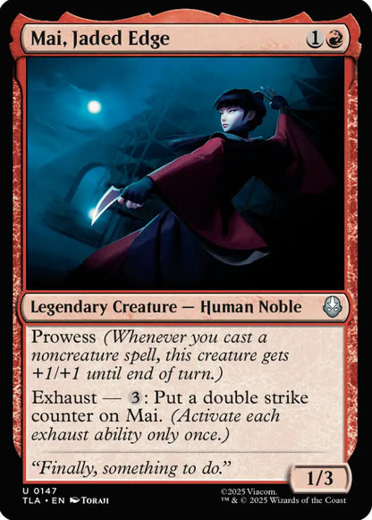 Mai Jaded Edge TLA Legendary Creature Human Noble NM