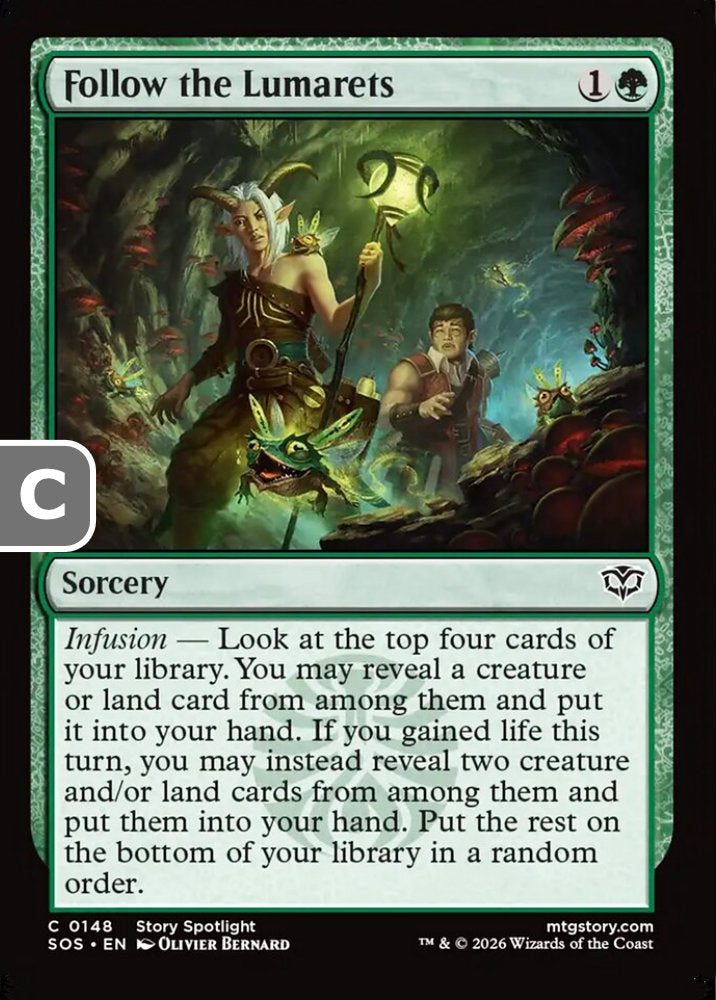 Follow the Lumarets SOS Sorcery  NM
