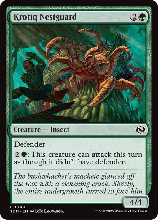 Krotiq Nestguard TDM Creature Insect NM