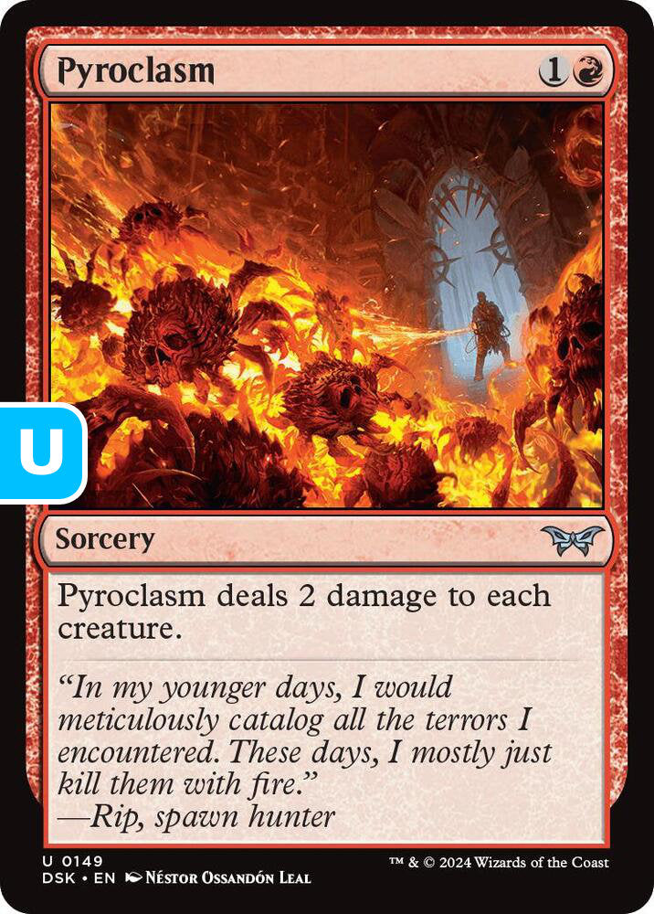 Pyroclasm DSK Sorcery  NM