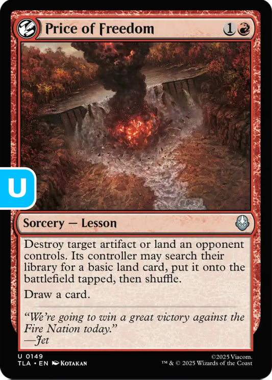 Price of Freedom TLA Sorcery Lesson NM