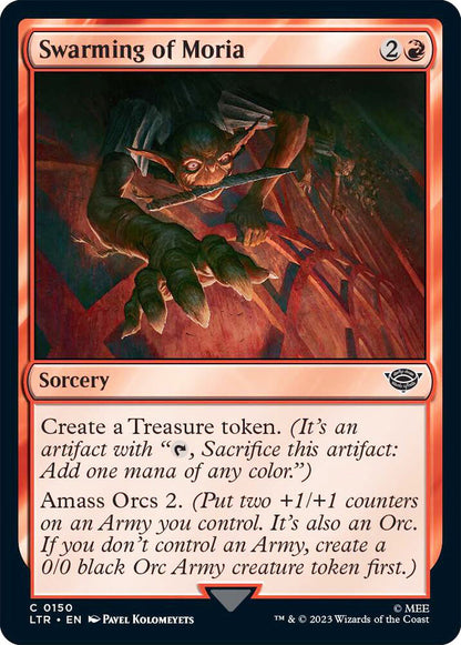 Swarming of Moria LTR Sorcery  NM