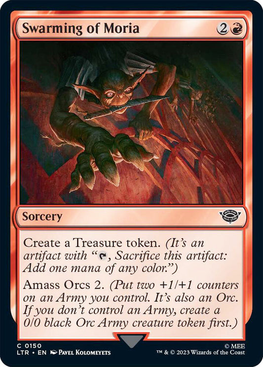 Swarming of Moria LTR Sorcery  NM