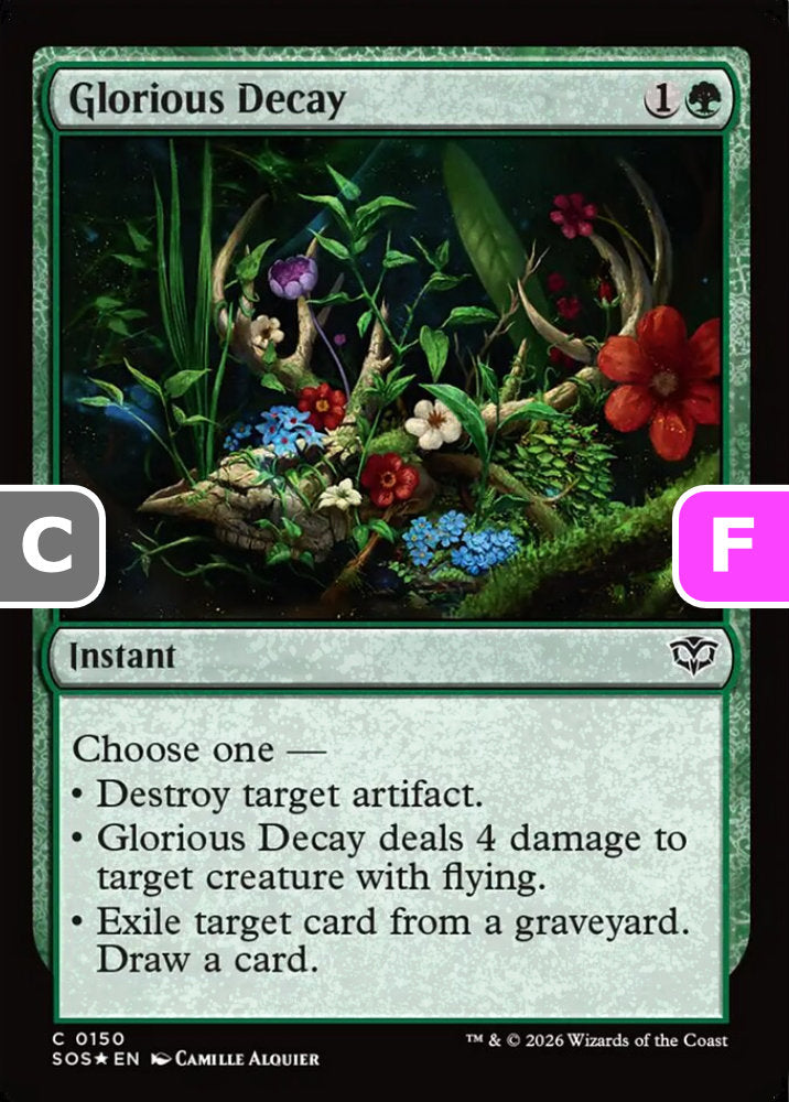 Glorious Decay SOS Instant  *Foil* NM