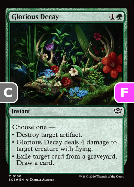 Glorious Decay SOS Instant  *Foil* NM