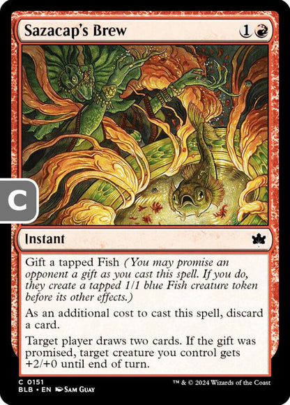 Sazacap's Brew BLB Instant  NM