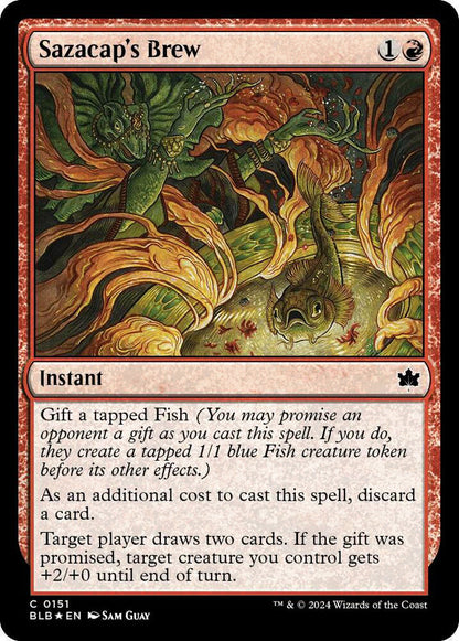 Sazacap's Brew BLB Instant  *Foil* NM