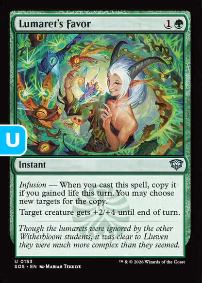 Lumaret's Favor SOS Instant  NM