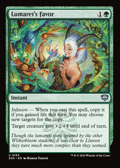 Lumaret's Favor SOS Instant  NM