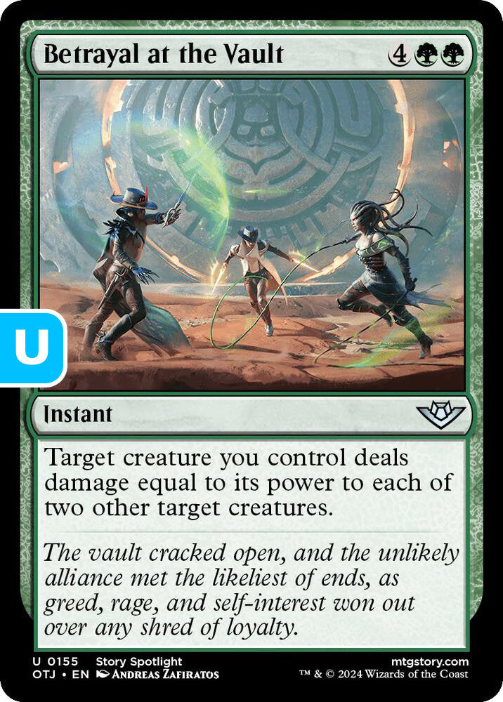 Betrayal at the Vault Instant  OTJ NM