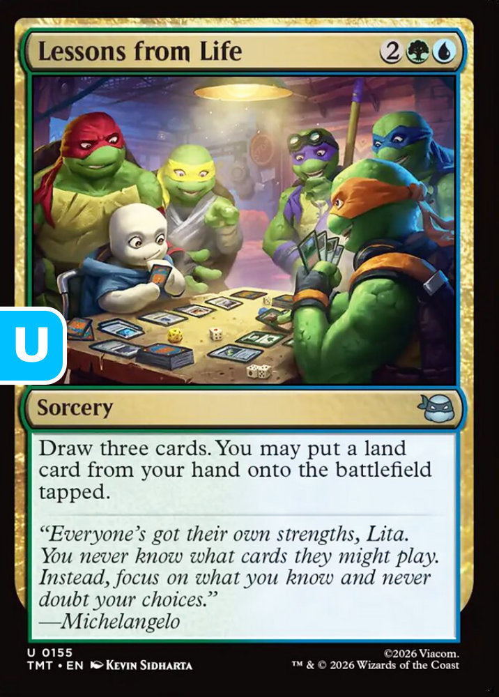 Lessons from Life TMT Sorcery  NM