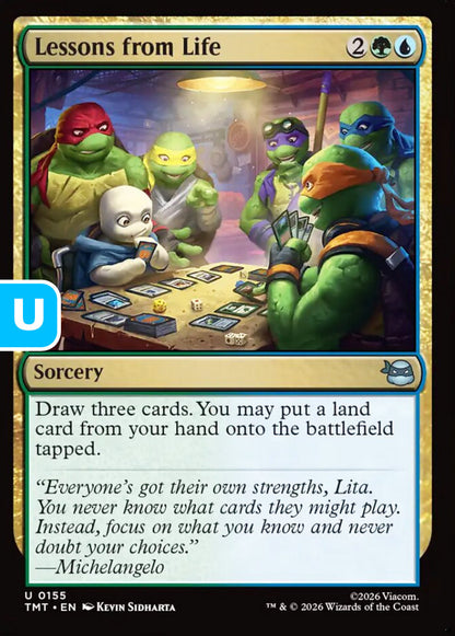 Lessons from Life TMT Sorcery  NM
