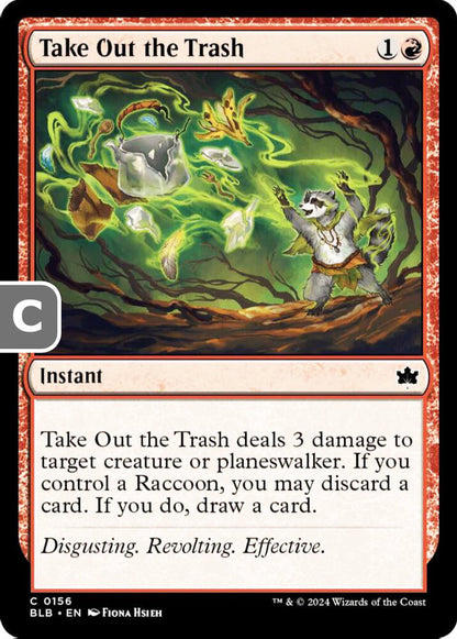 Take Out the Trash BLB Instant  NM