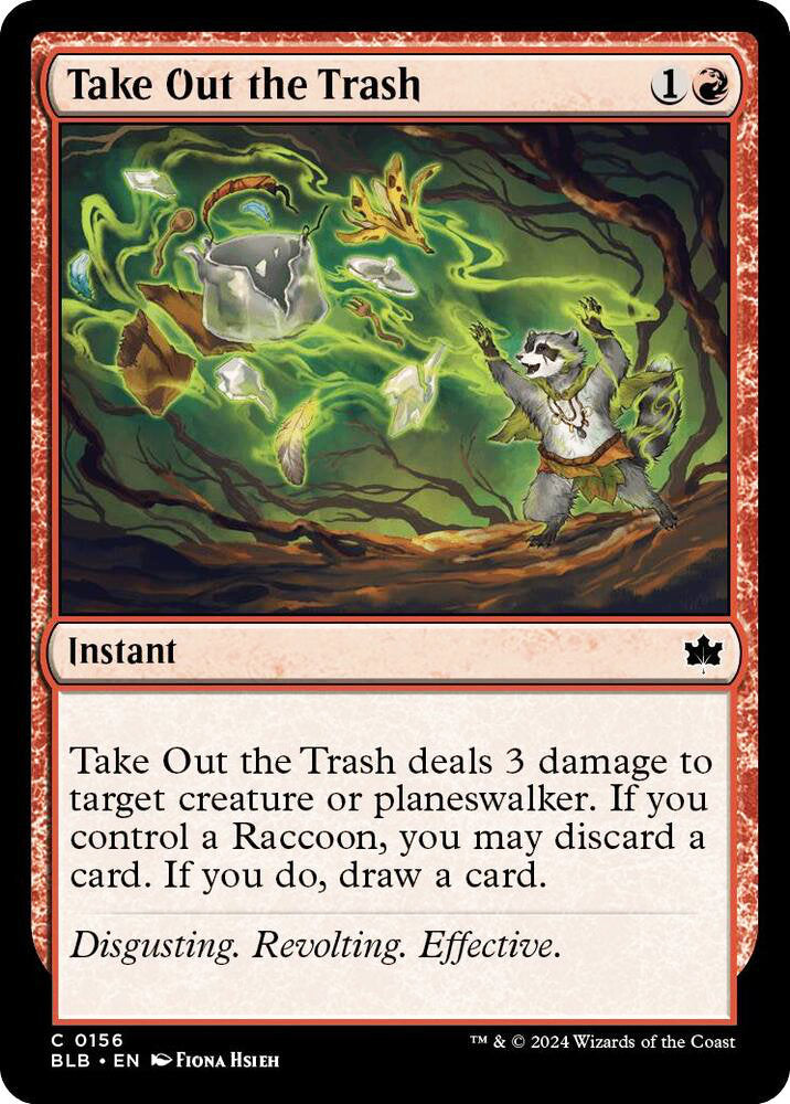 Take Out the Trash BLB Instant  NM