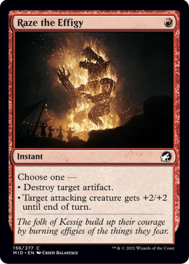 Raze the Effigy MID Instant  NM
