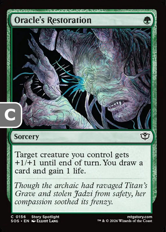 Oracle's Restoration SOS Sorcery  NM