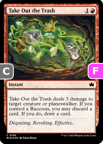 Take Out the Trash BLB Instant  *Foil* NM