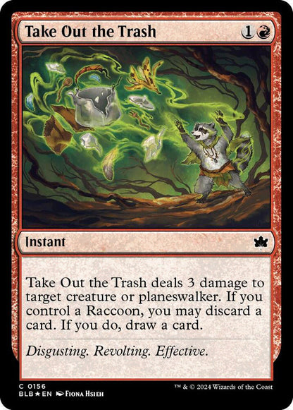 Take Out the Trash BLB Instant  *Foil* NM