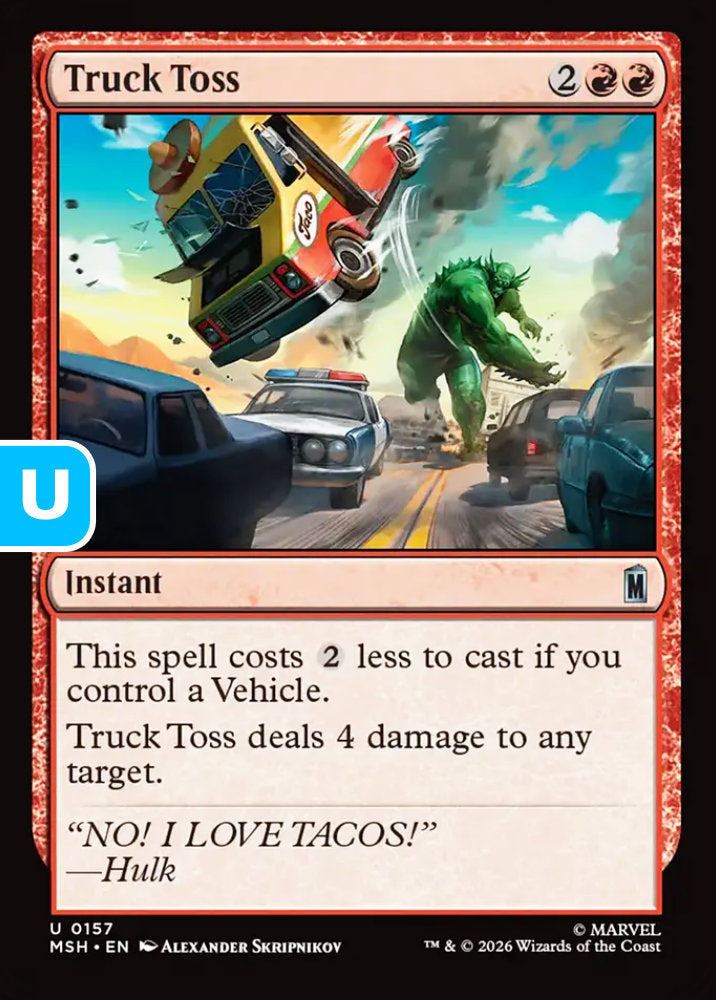 Truck Toss MSH Instant  NM