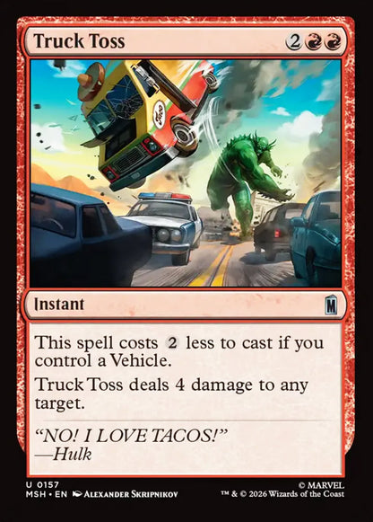 Truck Toss MSH Instant  NM