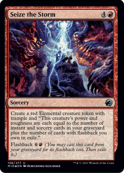 Seize the Storm MID Sorcery  *Foil* NM