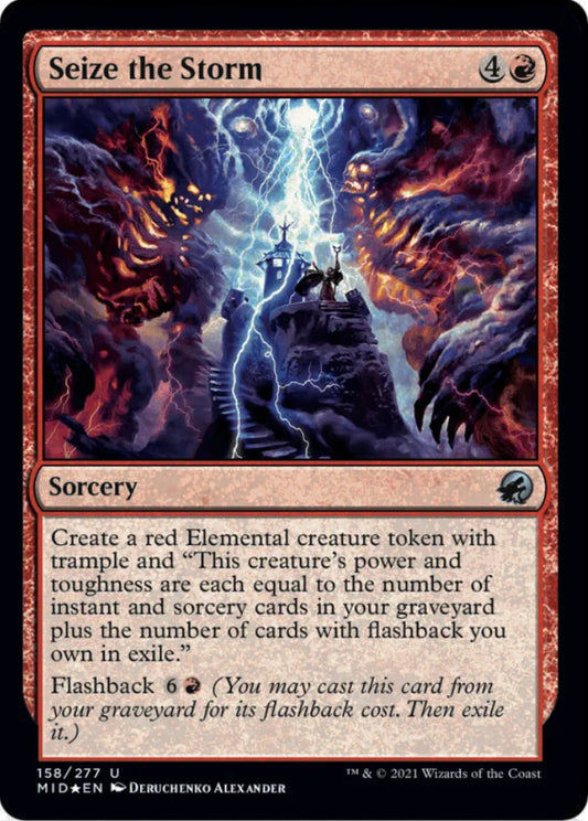 Seize the Storm MID Sorcery  *Foil* NM