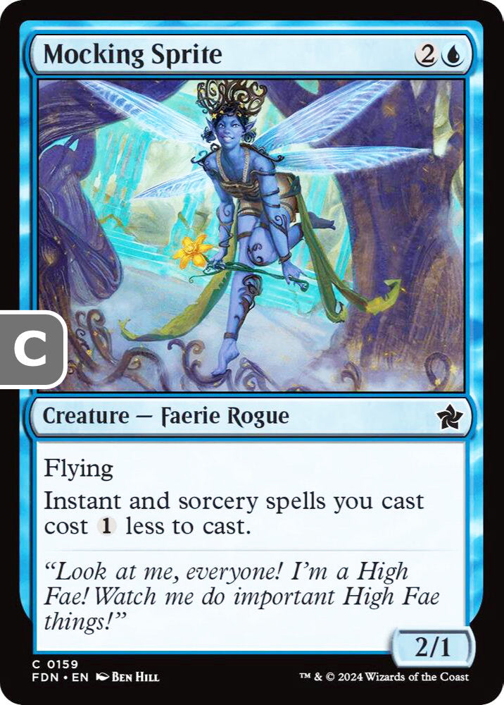 Mocking Sprite FDN Creature Mocking Sprite NM